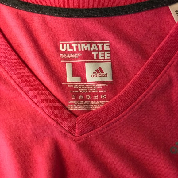 Adidas Ultimate V-Neck Tee - Picture 6 of 6